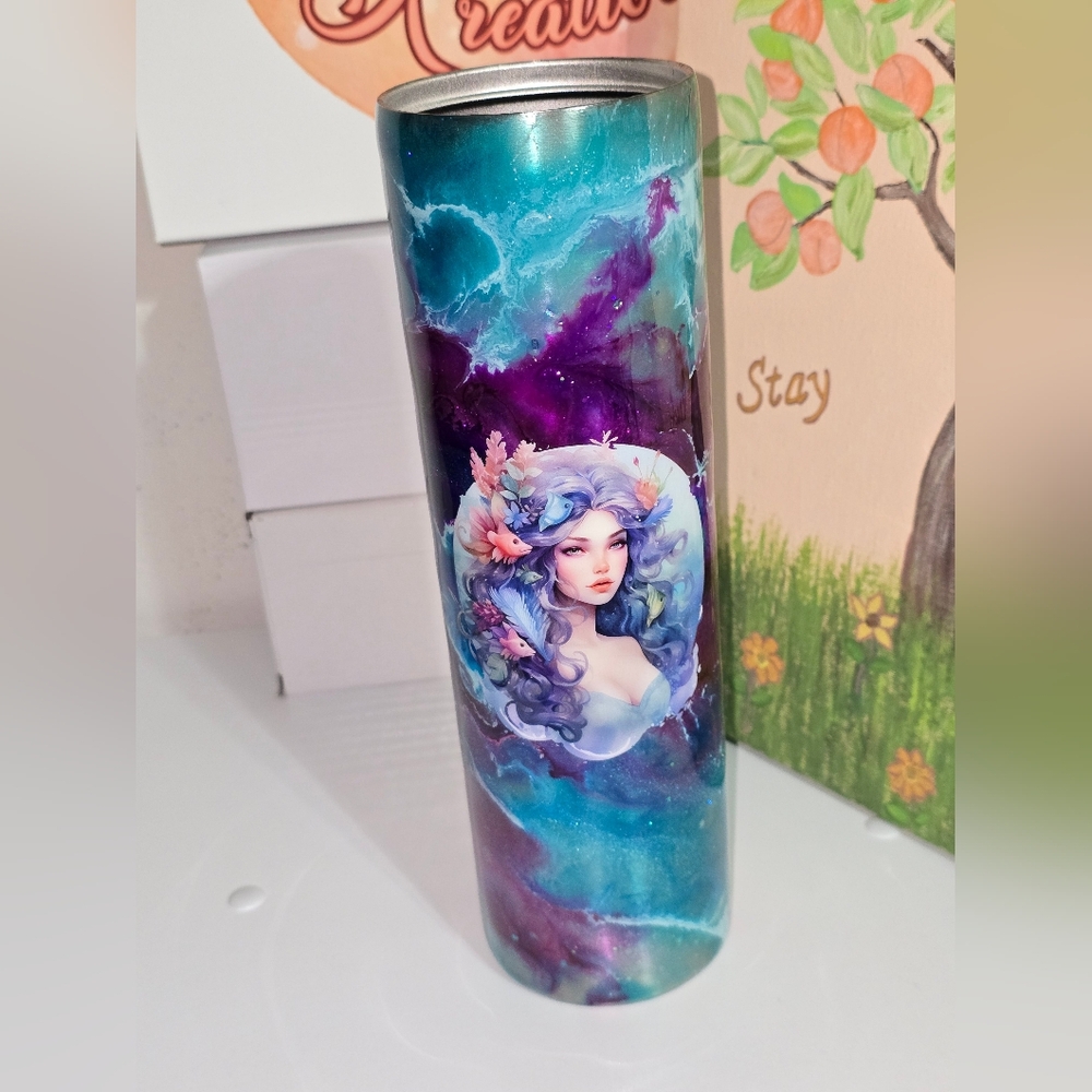 Colorful Fantasy Art Tumbler